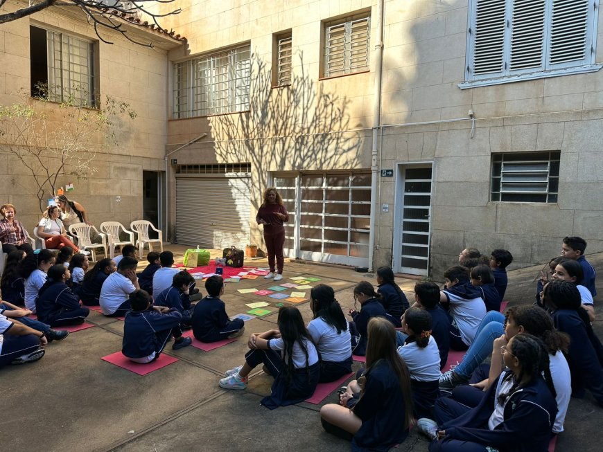 Turismo vai à Escola leva informações às crianças da rede municipal