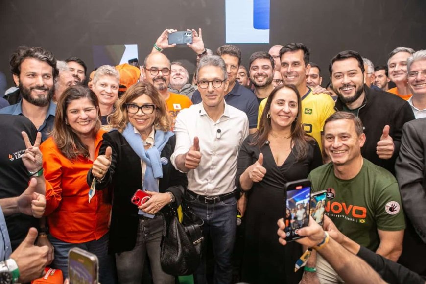 Romeu Zema oficializa pré-candidatura à Presidência da República  pelo Partido Novo em SP