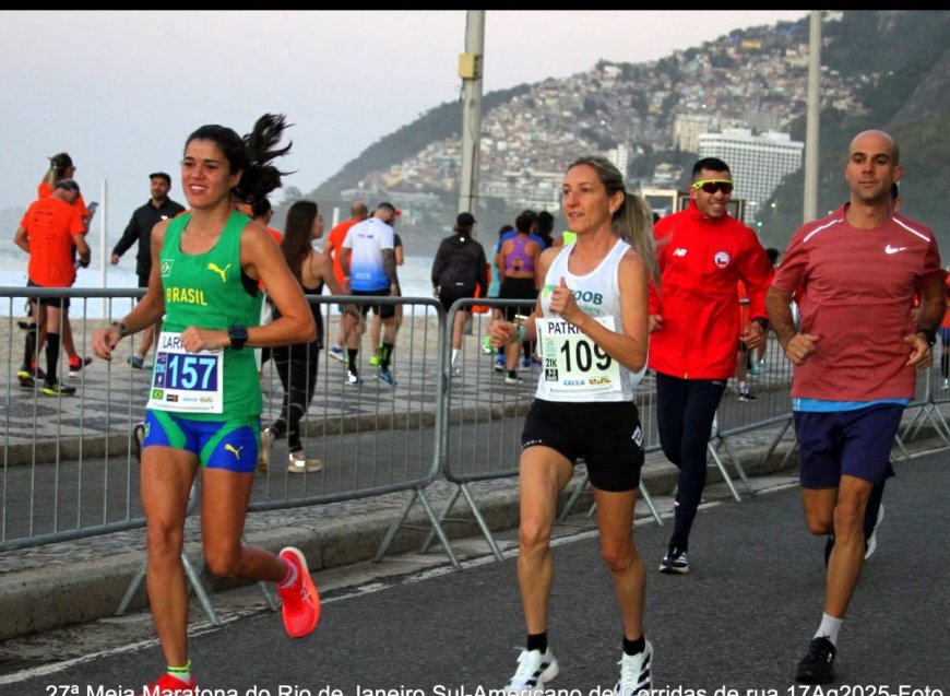 Patrícia Martins é a 6º melhor brasileira na 27ª  Meia Maratona Internacional do RJ