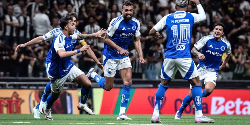 Copa do Brasil: Cruzeiro vence Atlético por 2 a 0 e fica perto da semi