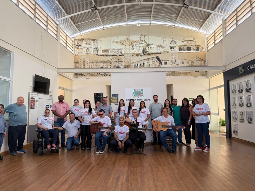 Câmara Municipal recebe a Exposição de Projetos do MOVART