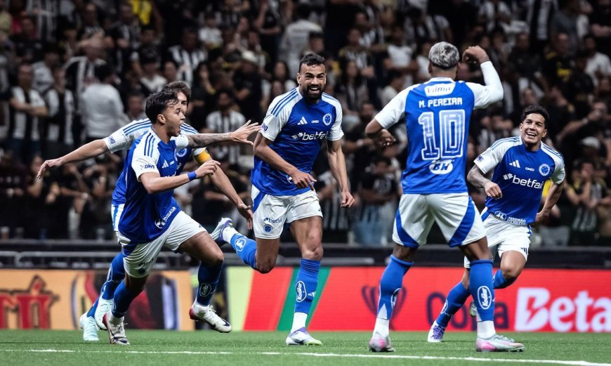 Cruzeiro vence Galo na Copa do Brasil e fica perto da semifinal