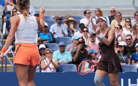 Dupla de Luisa Stefani vence 3ª seguida e vai às quartas do US Open