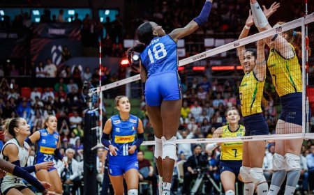 Vôlei: Brasil perde para Itália e fica fora da decisão do Mundial