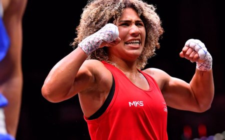Rebeca Lima é campeã mundial de boxe em Liverpool