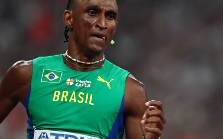 De volta a Tóquio, Alison dos Santos é prata no Mundial de Atletismo