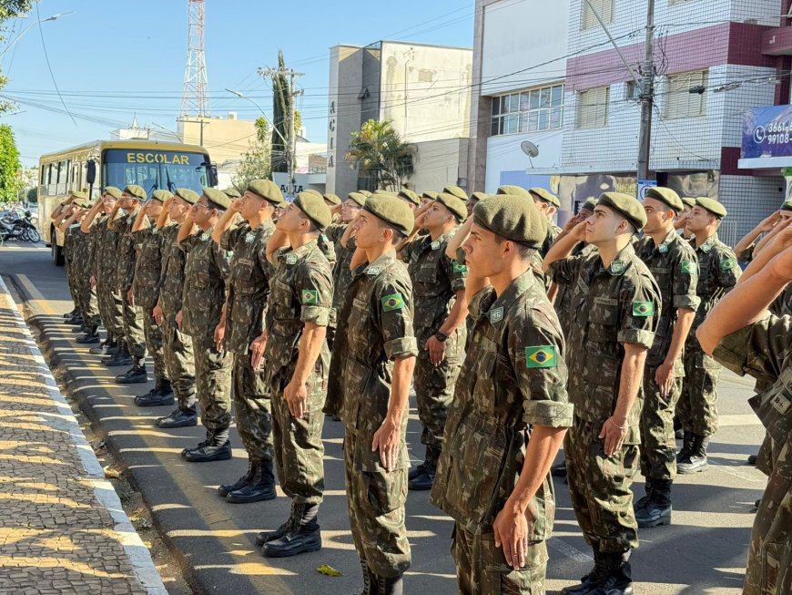Atividades cívicas marcam a Semana da Pátria em Araxá