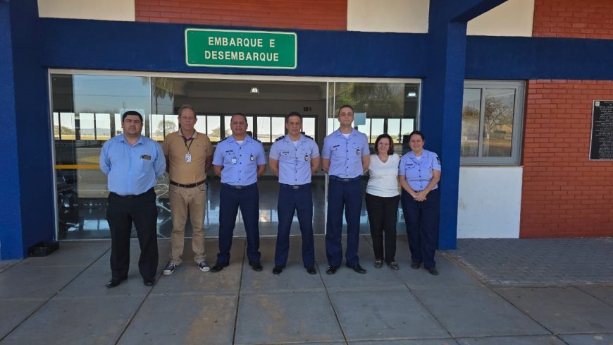 Aeroporto de Araxá passa por vistoria do DECEA