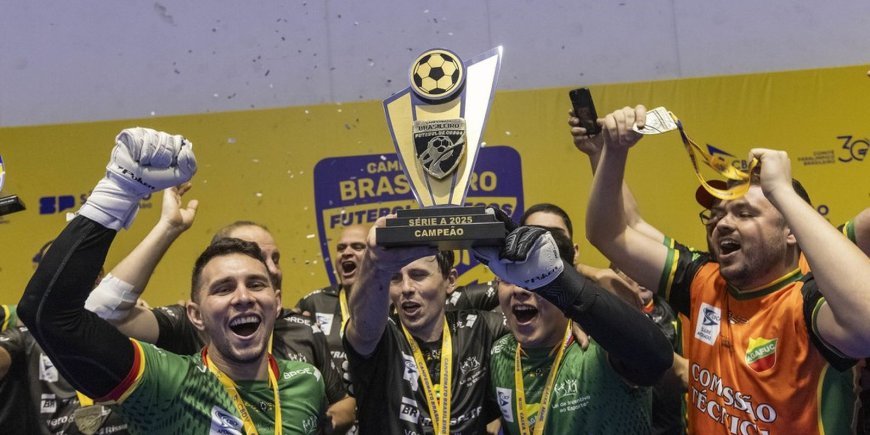AGAFUC conquista octacampeonato do Brasileiro de futebol de cegos