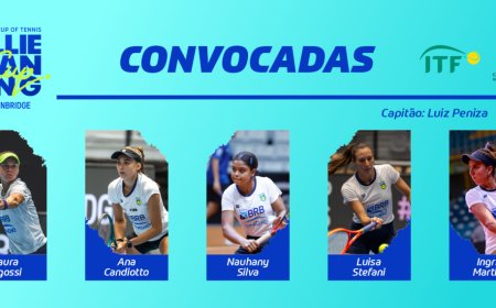 Tênis: seleção é convocada para playoffs da da Billie Jean King Cup