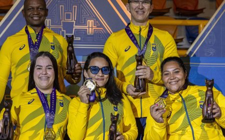 Brasil fecha Mundial de halterofilismo com ouro nas equipes femininas