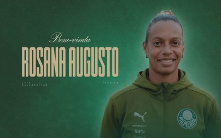 Após deixar Flamengo, Rosana Augusto assume time feminino do Palmeiras
