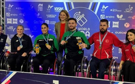 Tênis de mesa paralímpico: Thaís Severo leva ouro e prata na França