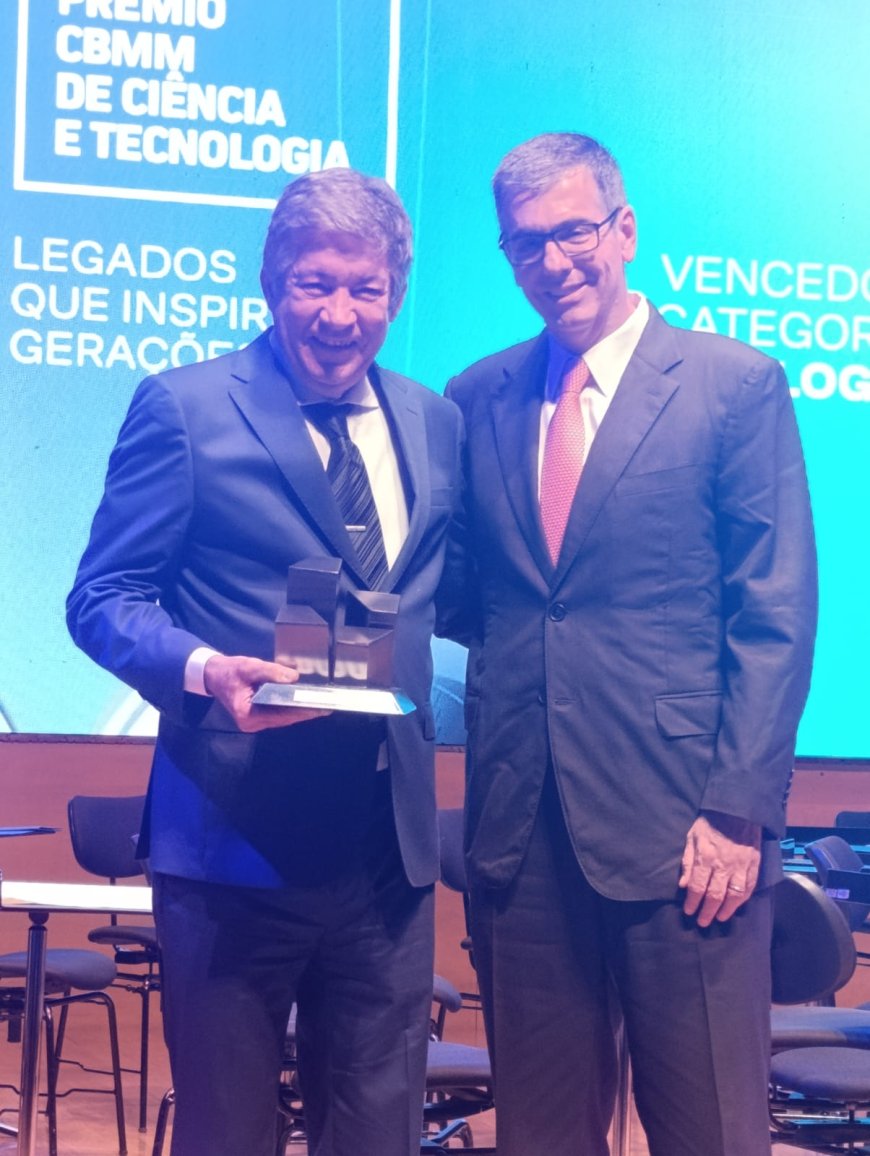 Em noite de festa, CBMM realiza cerimônia de entrega do Prêmio de Ciência e Tecnologia 2025