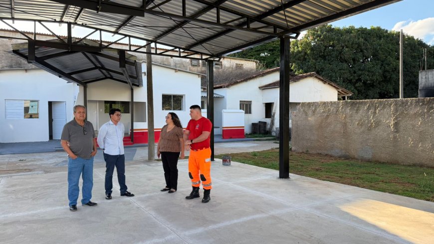 Obras do SAMU de Araxá entram na fase final