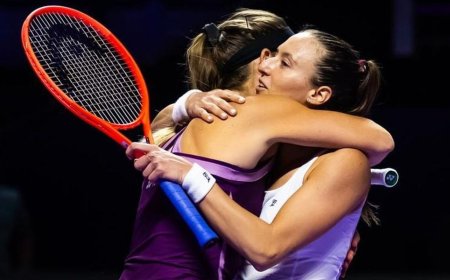 Stefani garante Brasil pela 1ª vez em decisão feminina do WTA Finals