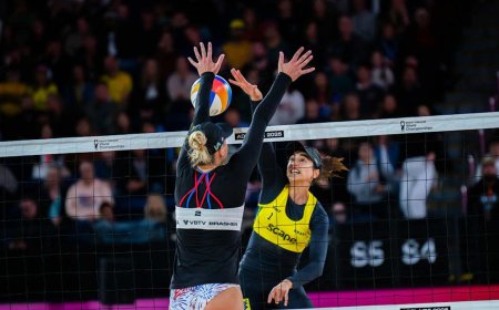 Após revés na semi, Brasil busca bronze no Mundial de vôlei de praia