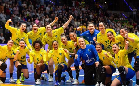 Brasil sobra diante de Cuba na estreia do Mundial de Handebol Feminino