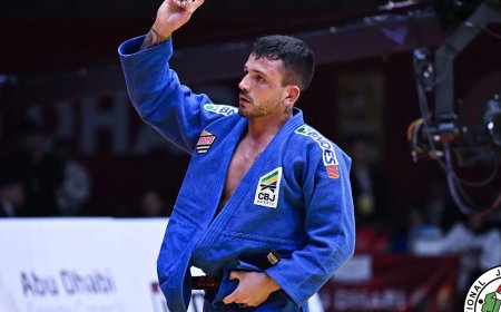 Daniel Cargnin conquista bronze no Grand Slam de judô de Abu Dhabi