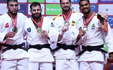 Judô: Leonardo Gonçalves leva bronze no Grand Slam de Abu Dhabi