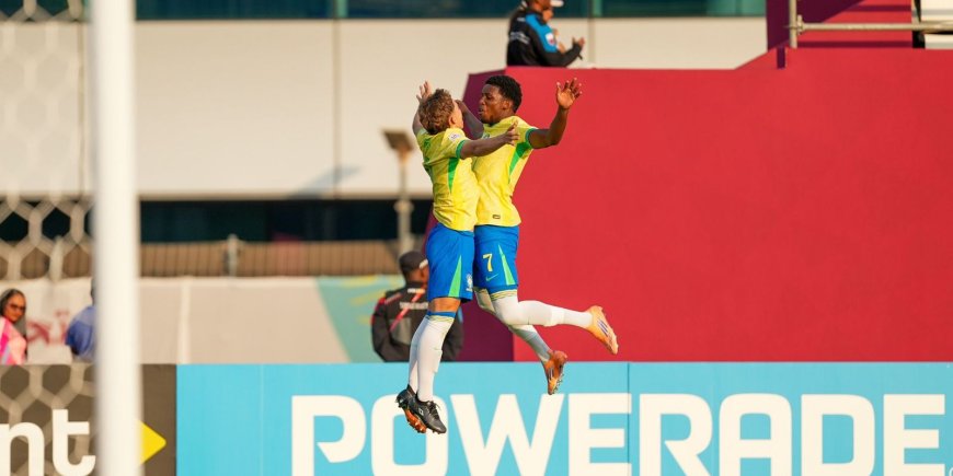 Brasil aplica 7 a 0 em Honduras na estreia do Mundial Sub-17 no Catar