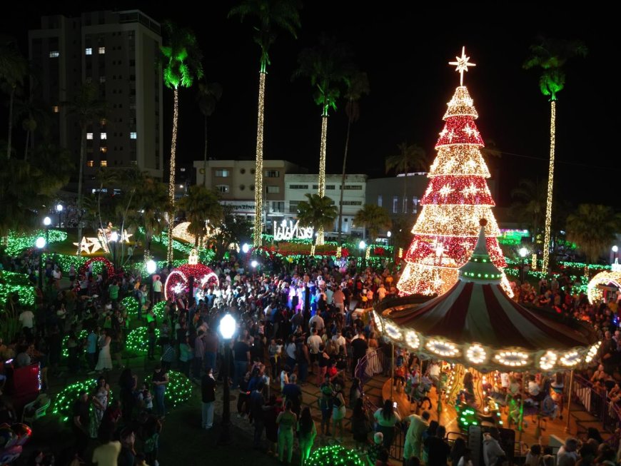 Novo circuito de atrações do Natal Iluminado de Araxá