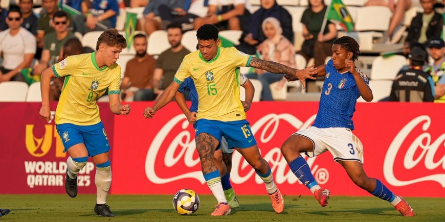 Brasil perde para Itália nos pênaltis e fica em 4º no Mundial Sub-17