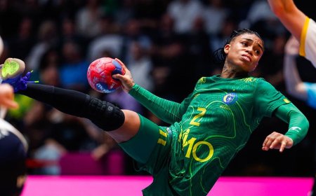 Handebol: Brasil fecha 1ª fase do Mundial com 100% de aproveitamento