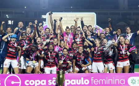Flamengo goleia Grêmio e conquista Copinha Feminina