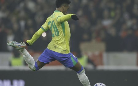 Brasil encerra 2025 na 5ª posição do ranking de seleções da Fifa