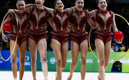 CBG convoca seleção brasileira de ginástica rítmica para 2026