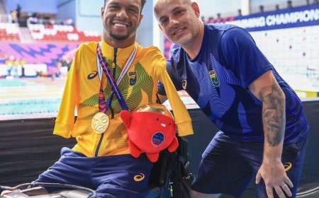 Astro paralímpico, Gabrielzinho enaltece treinador: “Mente pensante”