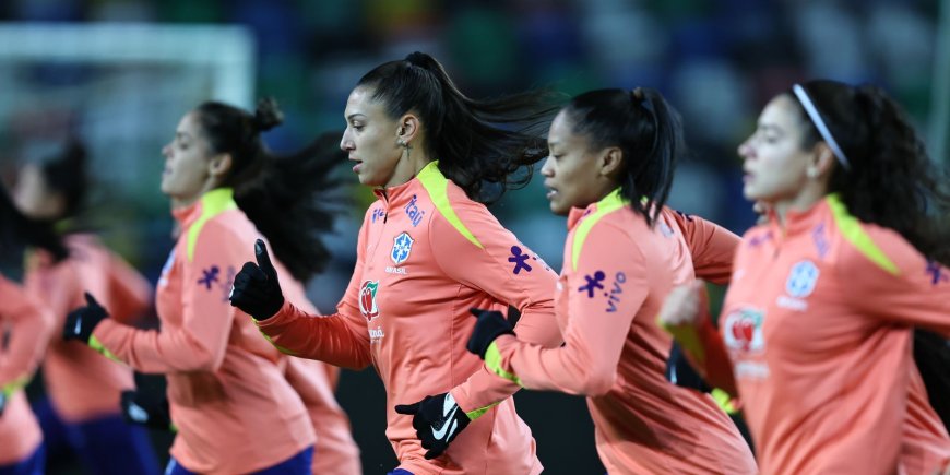 Seleção feminina encerra 2025 com amistoso contra Portugal