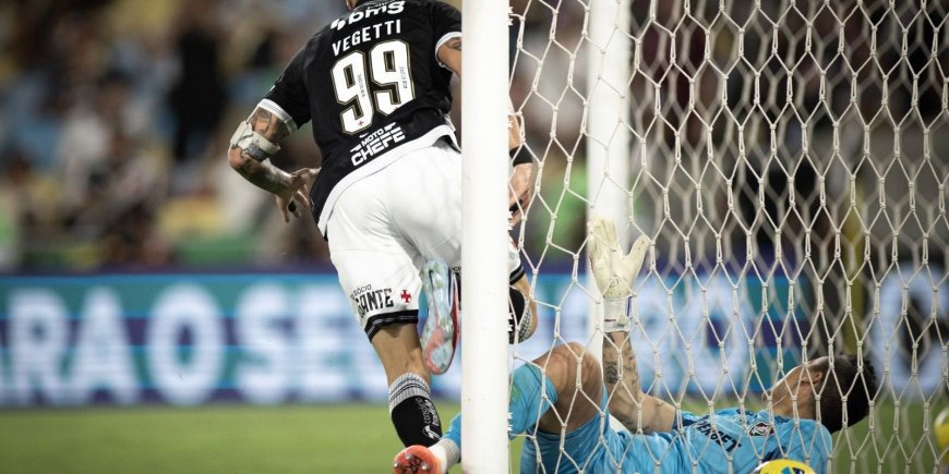 Rayan e Vegetti decidem e Vasco sai em vantagem na Copa do Brasil