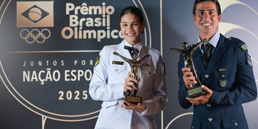 Caio Bonfim e Maria Clara Pacheco vencem Prêmio Brasil Olímpico