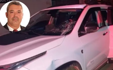 Vereador atropela, foge e é preso