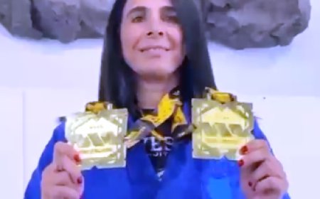 Superatleta Catarina Porfírio brilha também no Jiu-Jítsu