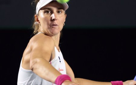 Bia Haddad cai na estreia e dupla de Stefani avança no WTA de Adelaide