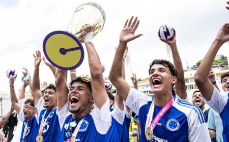 Cruzeiro vence São Paulo e conquista a Copinha 2026