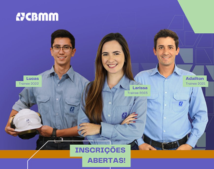 CBMM abre inscrições para Programa de Estágio 2026