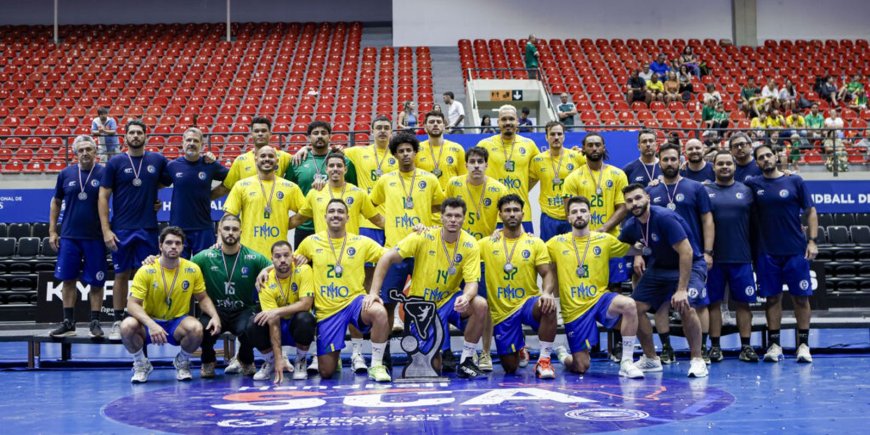 Vice no Sul-Centro Americano, Brasil sela vaga no Mundial de handebol