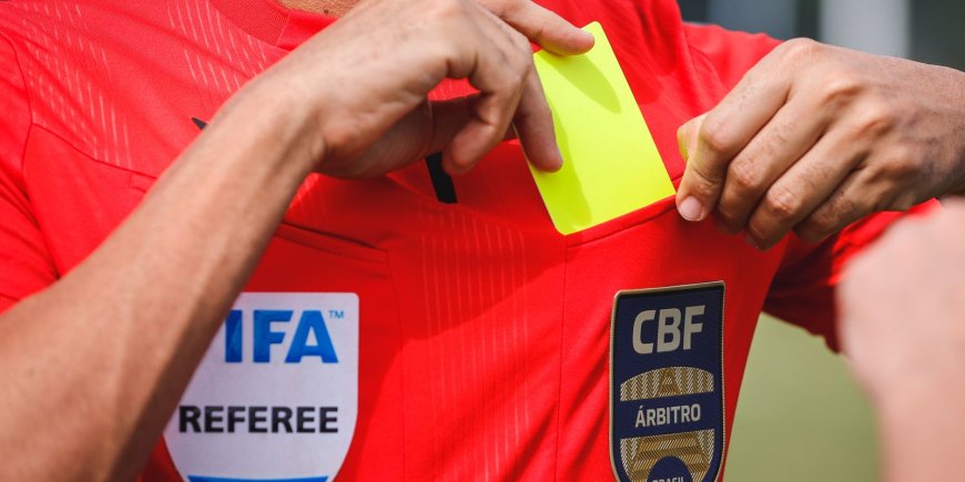 CBF anuncia programa de profissionalização de árbitros de futebol