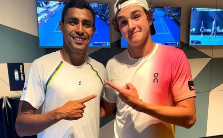 Duelo entre João Fonseca e Thiago Monteiro agita noite do Rio Open