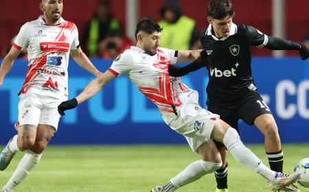 Botafogo sente altitude e perde para o Nacional Potosí
