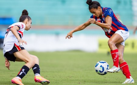 São Paulo e Bahia encerram segunda rodada do Brasileirão Feminino