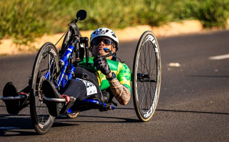 Atleta paralímpico araxaense estreia no Pan-Americano de Ciclismo