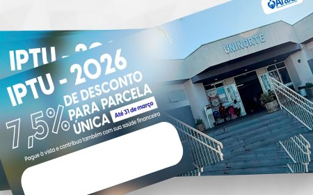 Carnês do IPTU 2026 começam a ser entregues em Araxá