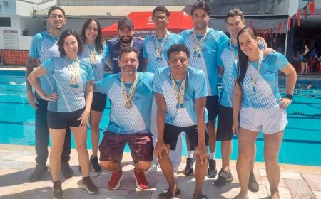 Atletas araxaenses conquistam 24 medalhas na Copa MG de Natação