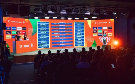 CBF sorteia confrontos da quinta fase da Copa do Brasil