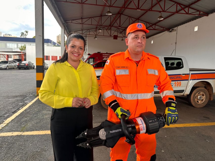 Araxá investe R$ 86 mil em equipamento para reforçar resgates do Corpo de Bombeiros